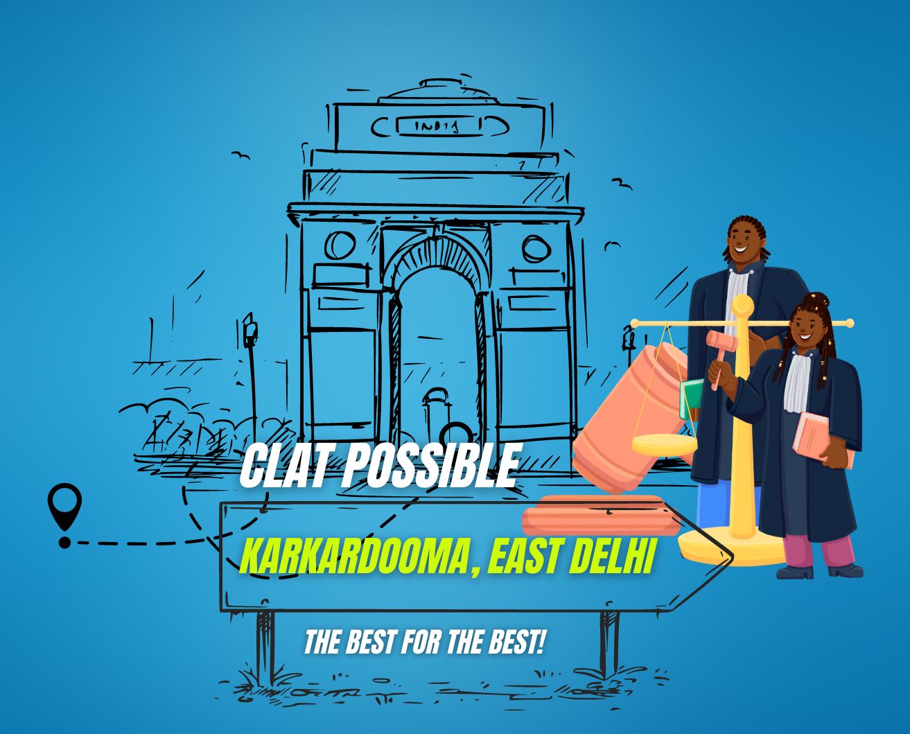Best Clat Coaching in East Delhi