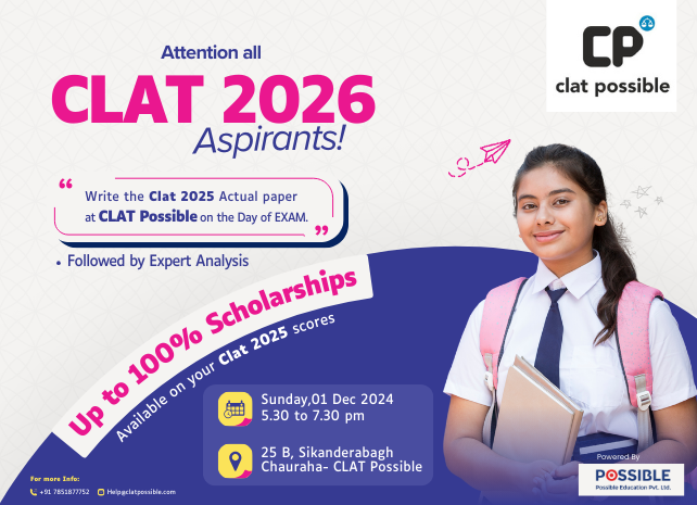 clat possible scholarship