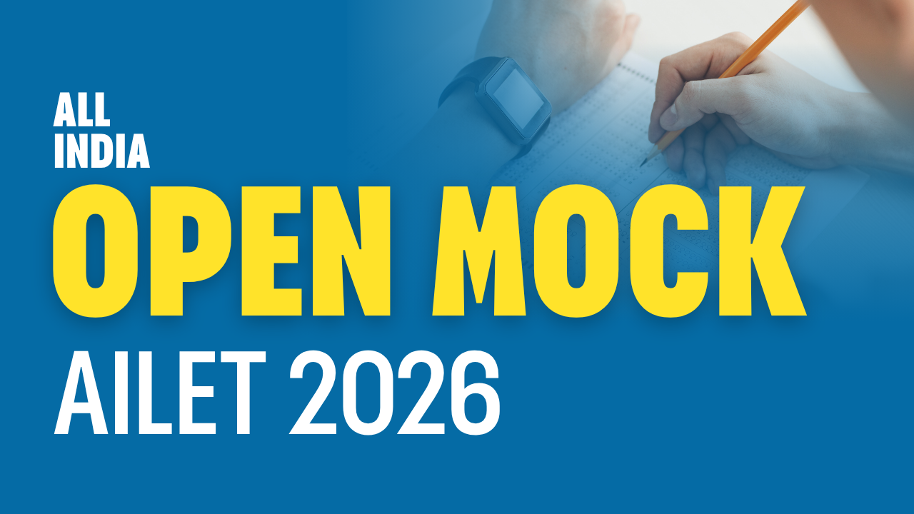 All India Open Mock AILET 2026 – Your Final Sprint to NLU Delhi!