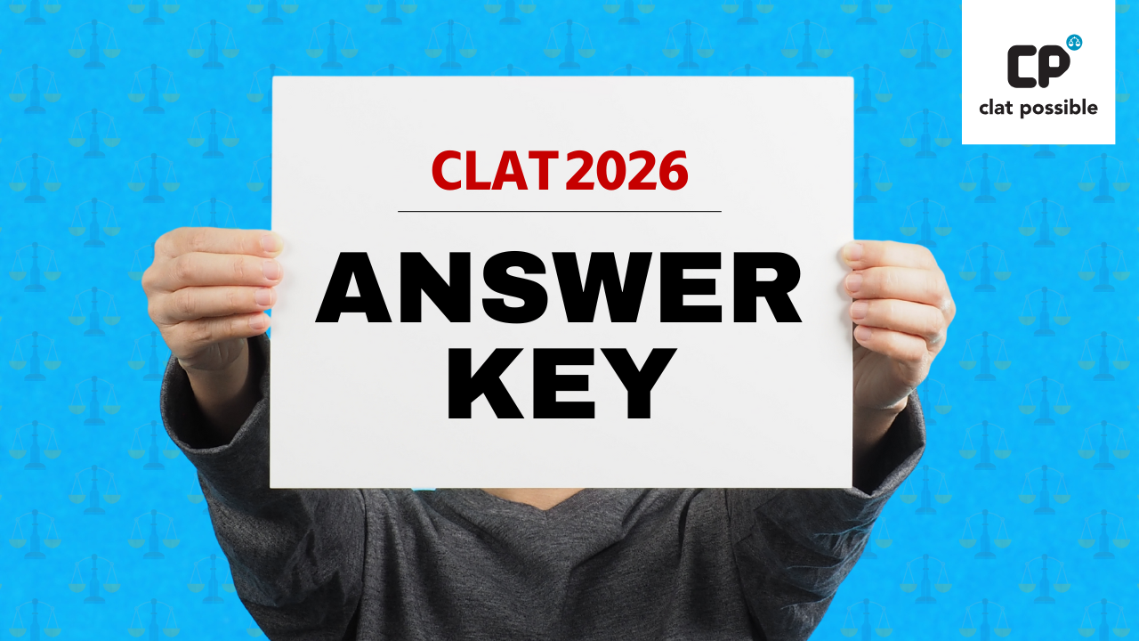 CLAT Answer Key 2026 : Download PDF